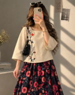 ست دوتیکه ارکیده🌺 - تصویر 5