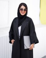 مانتو بلند دانشجویی ۲۰۹🩶 - تصویر 4