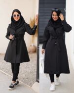 مانتو دانشجویی دو یقه - تصویر 3