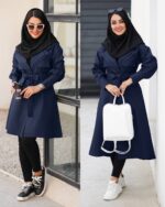 مانتو دانشجویی دو یقه