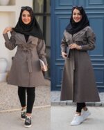 مانتو دانشجویی دو یقه - تصویر 5
