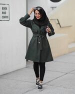 مانتو دانشجویی دو یقه - تصویر 10