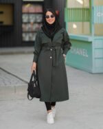 مانتو دانشجویی دو یقه - تصویر 11