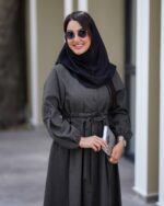مانتو دو‌ کمربندی کمند 😍 - تصویر 9
