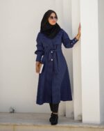 مانتو دو یقه دیپلمات - تصویر 9