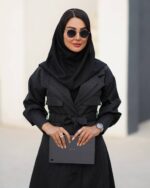 مانتو دو یقه دیپلمات - تصویر 7