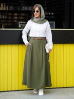 دامن+ کمربند ناز - تصویر 2