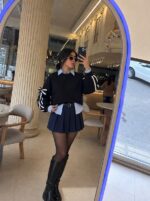 ست دورس🧥 و‌دامن تنیسی👗 - تصویر 2
